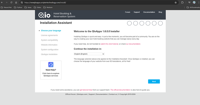 Qloapps with Docker Compose and Traefik